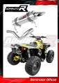 ауспух заглушител DOMINATOR кръгъл подходящо за мотоциклет Can am BRP RENEGADE 1000 2012 - 2018