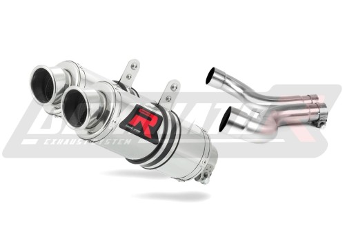 ауспух заглушител DOMINATOR GP1 подходящо за мотоциклет Yamaha XJ 600 DIVERSION 1992 - 2004 3