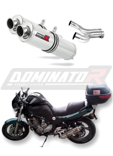 ауспух заглушител DOMINATOR кръгъл подходящо за мотоциклет Yamaha XJ 600 DIVERSION 1992 - 2004 3