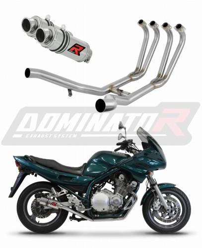 Yamaha XJ 900 Diversion 1994-2003 Мотоциклет Dominator Изпускателна система Пълна система Колектор Колекторни тръби Гърне Ауспух GP1 x
