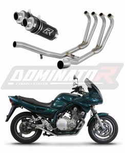 Yamaha XJ 900 1994 - 2003 Пълна система Колектор ауспух Заглушител GP1 BLACK + dB killer