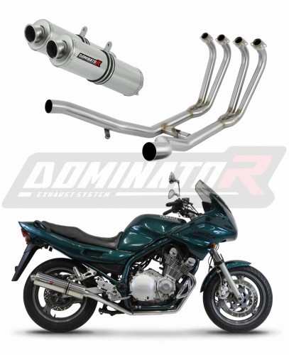 Yamaha XJ 900 Diversion 1994-2003 Мотоциклет Dominator Ауспух Цялостна система Колектор Изпускателен колектор Заглушител Ауспух Гърне ST x