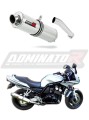 ауспух заглушител DOMINATOR кръгъл подходящо за мотоциклет Yamaha FZS FAZER 600 1998 - 2003 3