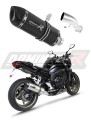 ауспух заглушител DOMINATOR HP1 черен подходящо за мотоциклет Yamaha FZ1 FAZER 1000 2006 - 2015 3
