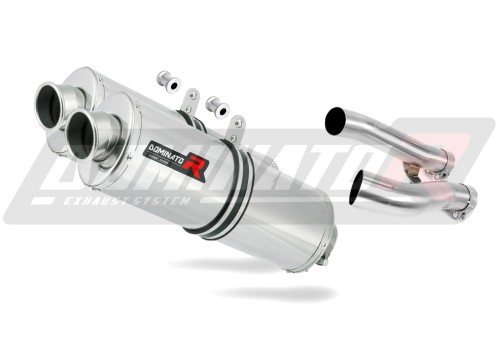 ауспух заглушител DOMINATOR овален подходящо за мотоциклет Yamaha XJR 1200 1995 - 1998 3