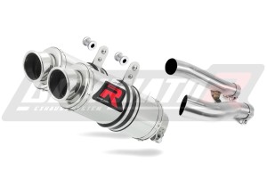 Yamaha XJR 1200 1995 - 1998 ауспух Заглушител GP1 + dB killer medium