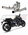YAMAHA V MAX V-MAX 1700 2009 - 2019 Изпускателна система Елиминатор на катализатор Каталитичен конвертор Свързваща тръба Decat Downpipe ИЗПУСКАТЕЛНА С