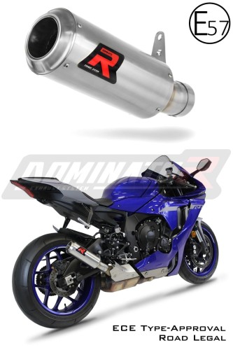 YZF R1 R1M 1000 RN32 Хомологиран АУСПУХ Yamaha Глушител Auspuff Sportauspuff Silencer Echappement Silencieux Scarico Scarichi Escape Изпускателна сист