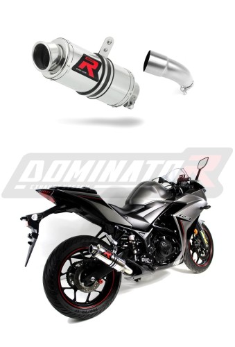 ауспух заглушител DOMINATOR GP1 подходящо за мотоциклет Yamaha YZF R3 2015 - 2018 6