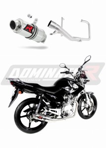 Yamaha YBR 125 2009 - 2018 Пълна система Колектор ауспух Заглушител GP1 + dB killer medium
