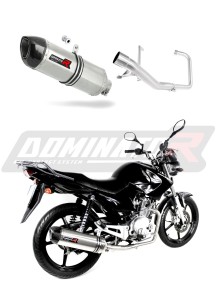 Yamaha YBR 125 2009 - 2018 Цяла система Колектор ауспух Гърне HP1 + dB killer medium