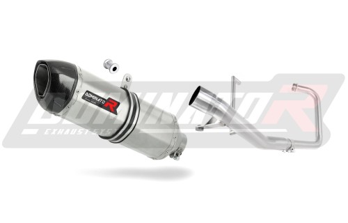 пълна изпускателна система със заглушител DOMINATOR Full System HP1 подходящо за мотоциклет Yamaha YBR 125 2000 - 2008 3