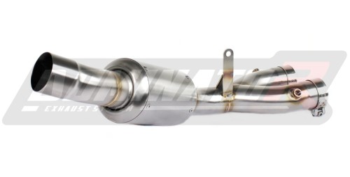 decat среден ауспух DOMINATOR Mid Pipe подходящо за мотоциклет MT-10 RN45 2016 - 2020