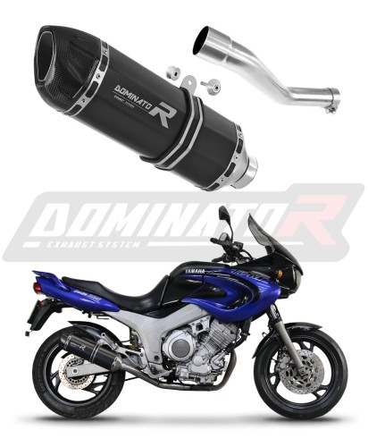 ауспух заглушител DOMINATOR HP1 черен подходящо за мотоциклет Yamaha TDM 8