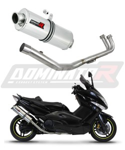Yamaha T-MAX 500 2008 - 2011 Пълна система Колектор изпускател Гърне OV + dB killer среден