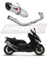 Yamaha T-MAX 500 Цялостна изпускателна система Ауспух Колектор Заглушител HP1 DOMINATOR x