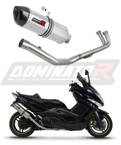 Yamaha T-MAX 500 2008 - 2011 Цялостна система Колектор ауспух Заглушител HP1 + dB killer medium