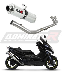 Yamaha T-MAX 500 2008 - 2011 Цяла изпускателна система Колектор ауспух Заглушител ST + dB killer medium