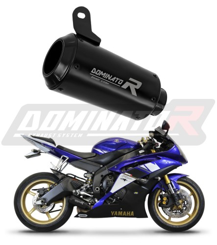 ауспух заглушител DOMINATOR GPS черен подходящо за мотоциклет Yamaha YZF R6 2006 - 2016 6