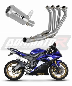 Yamaha YZF R6 2006 - 2016 Цяла система Колектор ауспух Заглушител GPS + dB killer medium