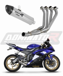 Yamaha YZF R6 2006 - 2016 Пълна система Колектор изпускателна система Заглушител HP8 + dB killer medium