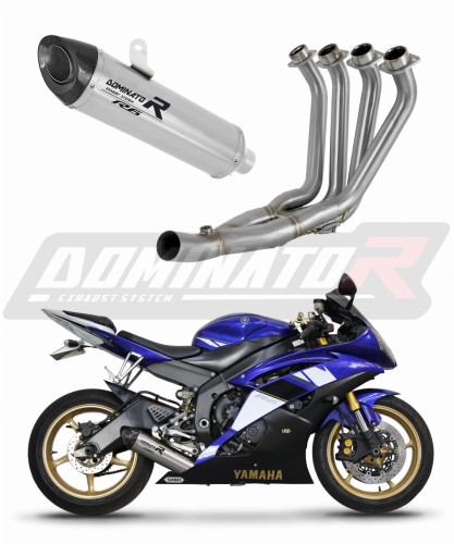 Yamaha YZF R6 2006 - 2016 ИЗПУСКАТЕЛНА СИСТЕМА Колектор Пълна система Заглушител Ауспух Спортен ауспух Заглушител HP8 Dominator Exhaust System x