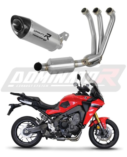Yamaha Tracer 9 / GT 2021 - 2022 ИЗПУСКАТЕЛЕН Колектор Манифолд Пълна система Ауспух Спортен ауспух Заглушител HP8 EX Титан Dominator Изпускателна сис