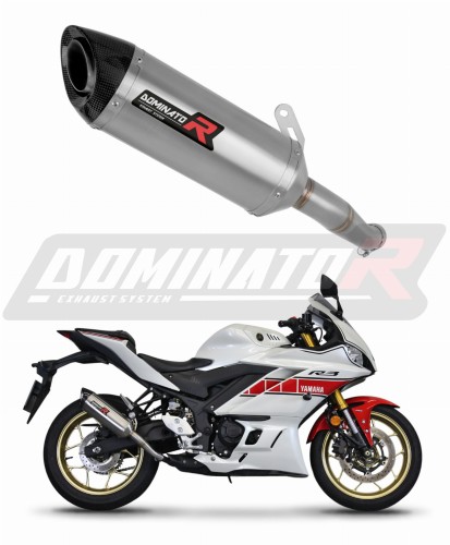 ауспух заглушител DOMINATOR HP8 подходящо за мотоциклет Yamaha YZF-R3 2019 - 2024 6