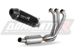 Yamaha XSR 900 2022 - 2023 Low Level EX Цялостна система Колектор Ауспух HP3 BLACK + dB killer