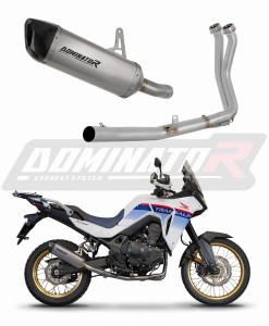 Honda XL 750 TRANSALP 2023 Цяла система Изпускателен колектор Титанов заглушител HP6 + dB killer