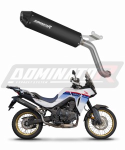 Honda XL 750 TRANSALP 2023 ауспух Глушител MX2 BLACK + dB killer