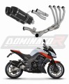 Kawasaki Z1000 2014 - 2016 Цяла изпускателна система Ауспух Спортен ауспух Заглушител Колектор Изпускателна система Гърне HP1 BLACK DOMINATOR x