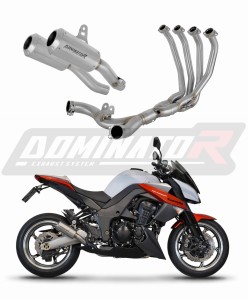 Kawasaki Z1000 2014 - 2016 Цяла система Колектор ауспух Заглушител GPS + dB killer
