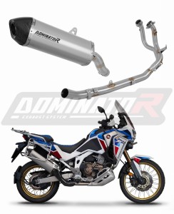 Honda CRF 1100L Africa Twin Adventure 2020 - 2023 Пълна изпускателна система Колектор Ауспух Заглушител HP7 Titanium + dB killer