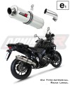 DL 1050 V-STROM Изпускателна система SUZUKI Хомологирана Одобрение тип ЕО Разрешена за улицата Сертификат за одобрение Заглушител Ауспух Спортен ауспу