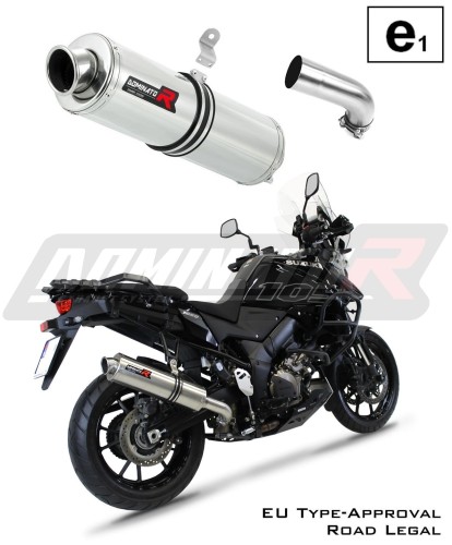 DL 1050 V-STROM Изпускателна система SUZUKI Хомологирана Одобрение тип ЕО Разрешена за улицата Сертификат за одобрение Заглушител Ауспух Спортен ауспу