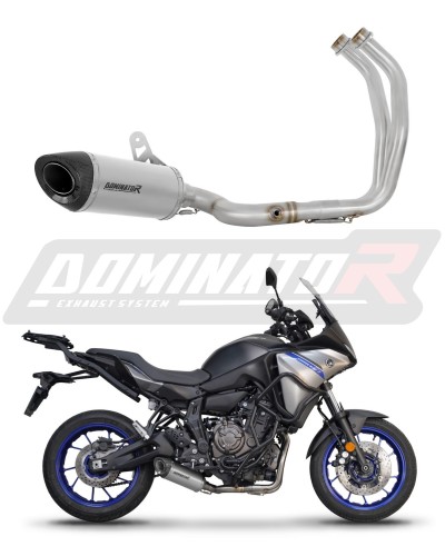 пълна изпускателна система със заглушител DOMINATOR Full System титанов HP8 подходящо за мотоциклет Yamaha Tracer 7 / GT 2020 - 2024 3