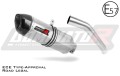 ауспух заглушител DOMINATOR хомологиран HP1 подходящо за мотоциклет Kawasaki Z750 2007 - 2012 3