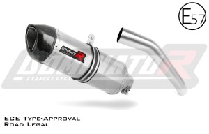 Kawasaki Z750 2007 - 2012 Хомологирана изпускателна система Заглушител HP1