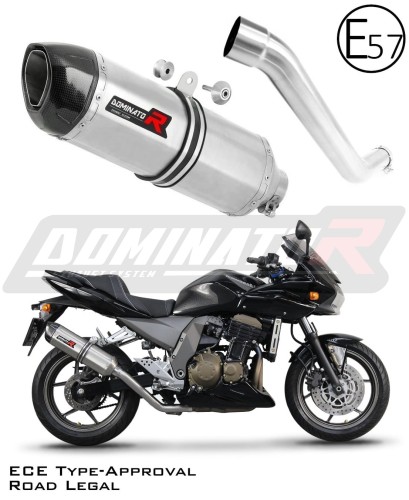 ауспух заглушител DOMINATOR хомологиран HP1 подходящо за мотоциклет Kawasaki Z750 2004 - 2006 6