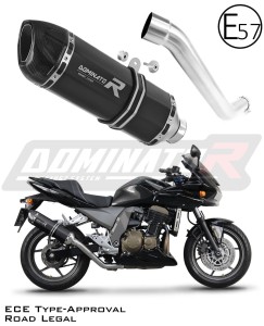 Kawasaki Z750 2004 - 2006 Хомологирана изпускателна система Заглушител HP1 BLACK