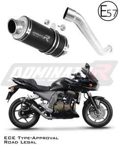 Kawasaki Z750 2004 - 2006 Хомологирана изпускателна система Заглушител GP1 BLACK
