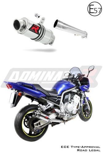 ауспух заглушител DOMINATOR хомологиран GP1 подходящо за мотоциклет Yamaha FZS FAZER 1000 2001 - 2005 5