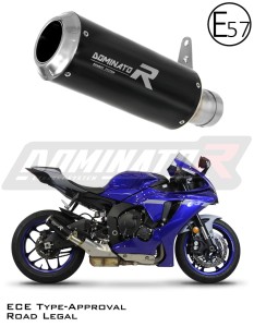 Yamaha YZF R1 1000 RN65 2020 - 2022 Хомологирана изпускателна система Заглушител GP BLACK