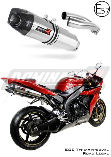 ауспух заглушител DOMINATOR хомологиран HP1 подходящо за мотоциклет Yamaha YZF R1 1000 RN12 2004 - 2006 5