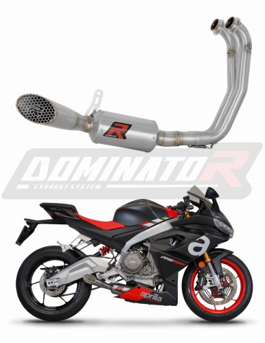 пълна изпускателна система със заглушител DOMINATOR Full System GP3 подходящо за мотоциклет Aprilia RS 660 2020 - 2024 4