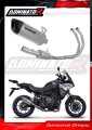 пълна изпускателна система със заглушител DOMINATOR Full System титанов HP6 подходящо за мотоциклет Yamaha Tracer 7 / GT 2020 - 2024 2