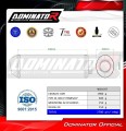 ауспух заглушител DOMINATOR OVR подходящо за мотоциклет HONDA XL 600 V TRANSALP 1987 - 2000 3