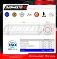 ауспух заглушител DOMINATOR OVR подходящо за мотоциклет Yamaha FJR 1300 2001 - 2005 3