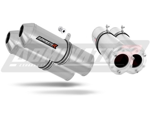 ауспух заглушител DOMINATOR OVR подходящо за мотоциклет Suzuki GSXR 1300 Hayabusa 1999 - 2007